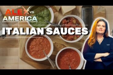 Prep School with Alex Guarnaschelli: Italian Sauces | Alex vs. America | Food Network