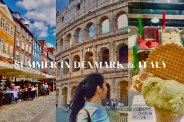 vlog au pair edition (summer in Denmark, Italy, museums, solo travel)  #italy #denmark