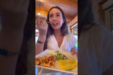 Bella Hadid eats pasta, too
