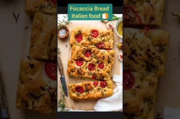 Focaccia Bread Italian food