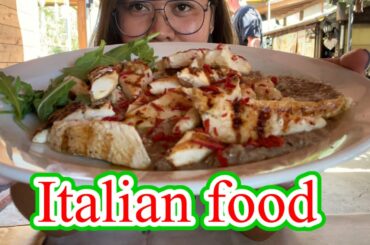 ITALIAN FOOD MUKBANG #italy #mukbang
