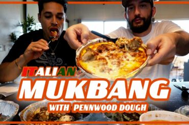 Italian Food MUKBANG With 2LOUD!!!