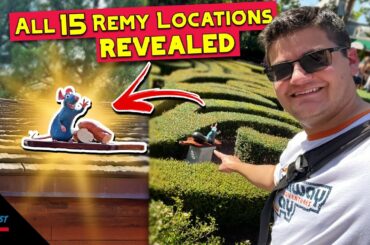 We Found EVERY Remy at the EPCOT Food & Wine Festival