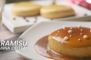 Tiramisu Panna Cotta with Coffee Sauce | Italian Dessert Recipe | Coffee Panna Cotta | Coffee Lovers