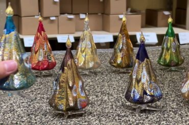 My Italian Decor  - Murano Glass Christmas Tree Unboxing!