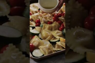 Sheet Pan Crispy Ravioli II Kalejunkie