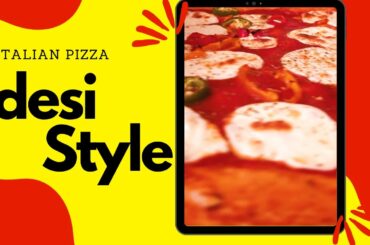 Italian Pizza with an Indian Twist - Recipe #Shorts
