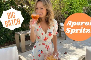 Giada De Laurentiis' Big Batch Aperol Spritz