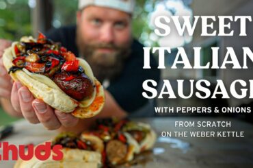 Italian Sausage Recipe on the Weber Kettle! | Chuds BBQ