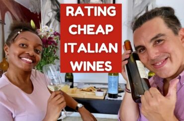 Rating cheap Italian wines, Italian wine tasting at home
