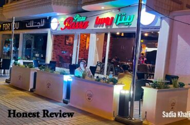 Pizza Rosa | Best Italian Restaurant | Olaya - Riyadh | Honest review | Sadia Khalil