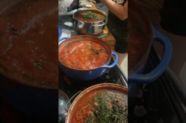 Homemade Italian Cooking. #shorts