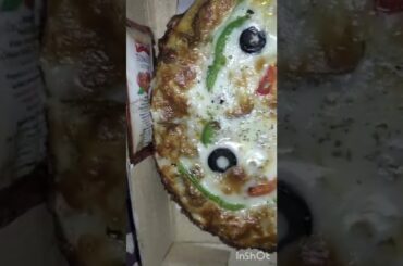 Delicious cheezy pizza,street food