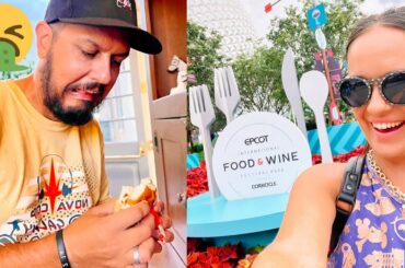 Epcot Food & Wine Fest 2022 | Picking What My Husband Eats!