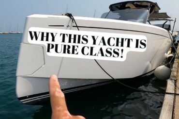 Pardo Yachts are pure Italian luxury - full yacht walkthrough tour of Pardo 38 Outboard AND Pardo 43