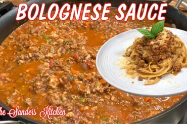 BOLOGNESE SAUCE | ITALIAN RECIPE | RECIPE INCLUDED