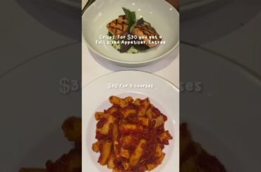 Best $30 Italian Food in New York City | @vivecachow #shorts #nyc