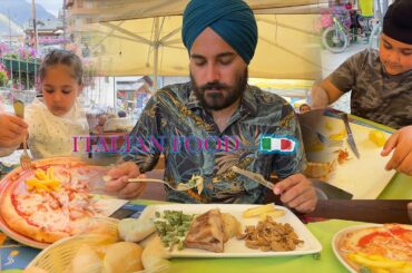 Indian Tasting italian Food ( italian food | vlog | punjabi | hindi | urdu |)
