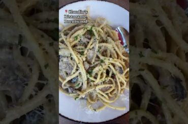 Amazing Italian Food in Vancouver!