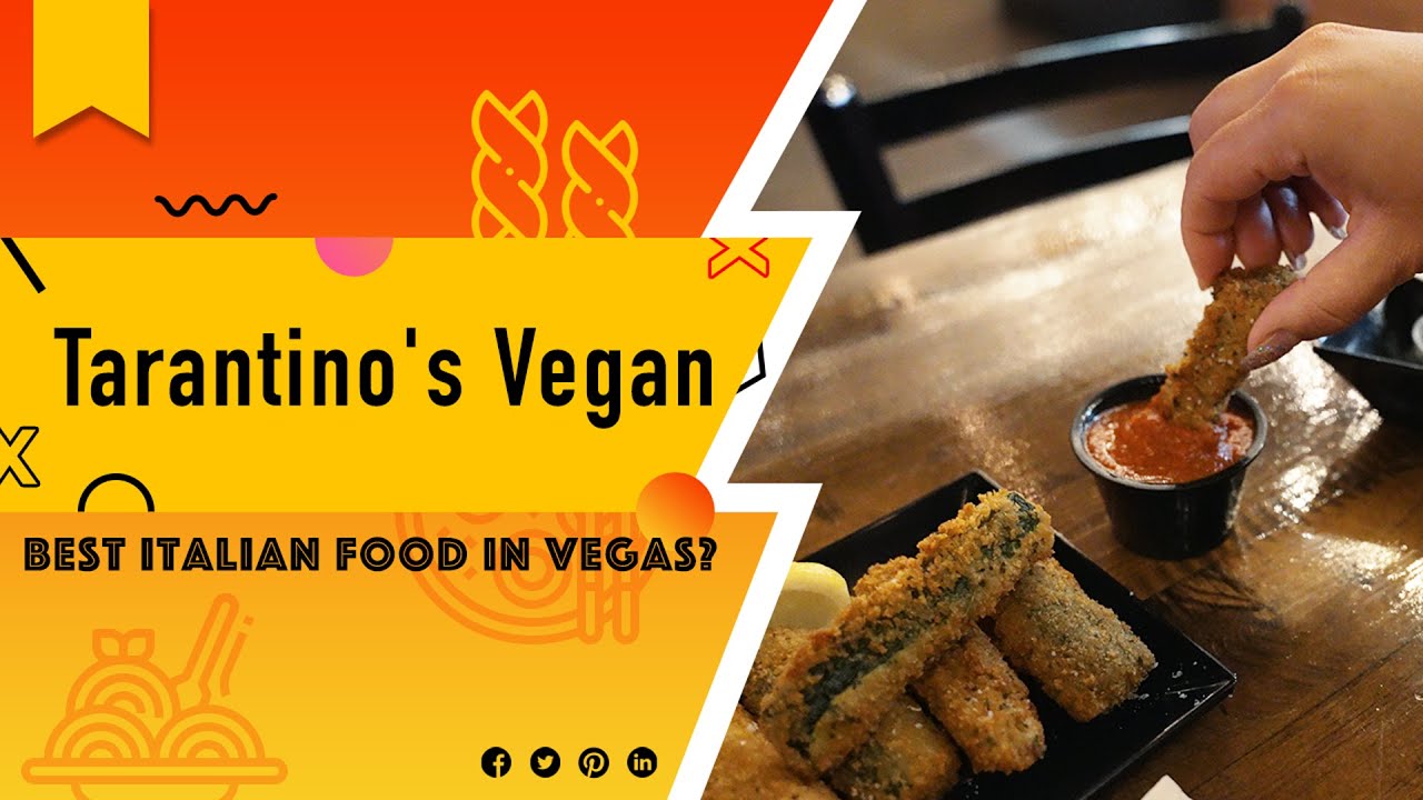 RAM TRX and Tarantino's Vegan | Best Italian Food In Vegas RAM TRX and Tarantino's Vegan | Best Italian Food In Vegas