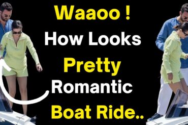 Selena Gomez | Looks Romantic Boat Riding | Andrea Iervolino | #topgossipstv