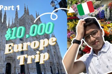 My $10,000 Europe Graduation Trip (Milan and Lake Como Edition)