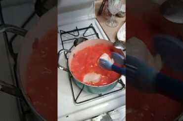 Italian dinner now we cook pork for 2 hours