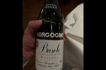 Giacomo Borgogno 2003 Barolo Riserva Premium Italian Wine Review