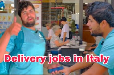 Delivery jobs in Italy #delivery #food #deliveroo #eurodreams #studyinitaly