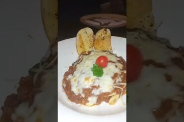 Bolognese lasagna #italianfood #bangalorevlogs #subscribe