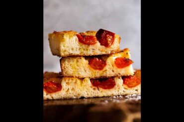 Focaccia Italian bread made