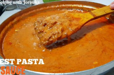 Forget about the Italian Pasta Sauce and make this creamy tomato sauce instead.