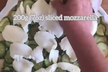 Zucchini pie @Italian cooking mama