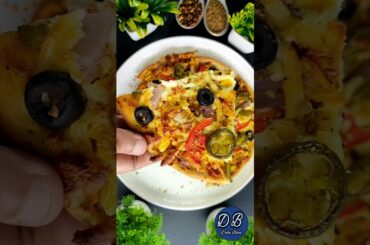 Veg Pizza Recipe #shorts #pizza  #vegpizza