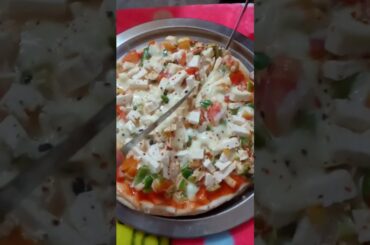 paneer pizza | pizza lover comment below #pizzarecipe #pizzarecipe #pizza #paneerpizza