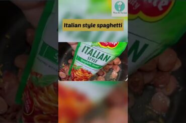 Italian style spaghetti | spaghetti recipe