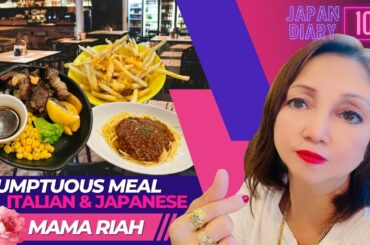 JAPANESE AND ITALIAN FOOD | DATE WITH BABY KEN IN JAPAN | VLOG #102