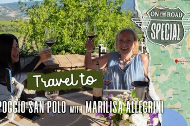 Poggio San Polo Winery visit, Marilisa Allegrini interview Pt. 2 - Tuscan wine tasting!
