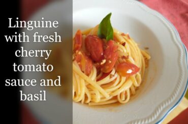 Pasta with cherry tomatoes, easy and tasty Italian recipe! Pasta ai pomodorini