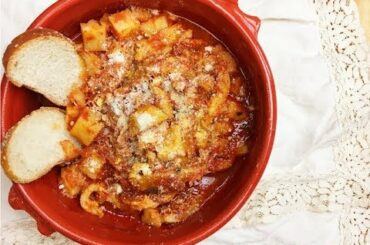 Tripe with Potatoes -  Rossella's Cooking with Nonna