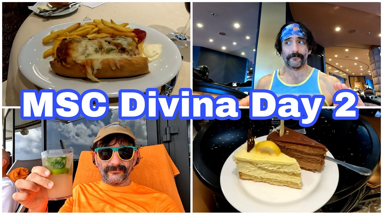 MSC Divina Day 2 | Black Crab Lunch | Pool Day MSC Divina Day 2 | Black Crab Lunch | Pool Day