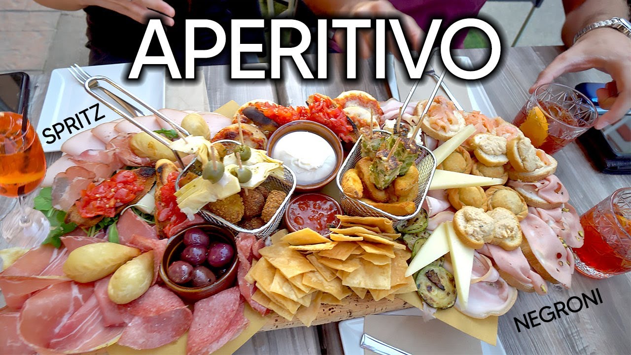 We Ordered the BIGGEST One | What is an Italian Aperitivo? | Sardinia, Italy We Ordered the BIGGEST One | What is an Italian Aperitivo? | Sardinia, Italy