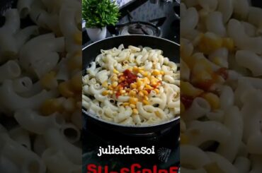 Pasta Recipe |  Indian Pasta | Aloo Corn Pasta Recipe | Easy and Simple Pasta #shorts #pastarecipe