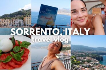 TRAVEL VLOG SUMMER 2022 SORRENTO ITALY: best places for dinner in Sorrento, scenery, and more!