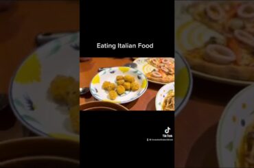 Eating Italian Food #shorts