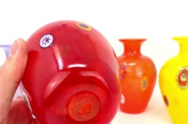 My Italian Decor  - Murano Glass Amphora Vase - Made in Italy