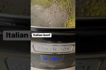 #italian #beef #foodie #cooking #letseat #crockpot