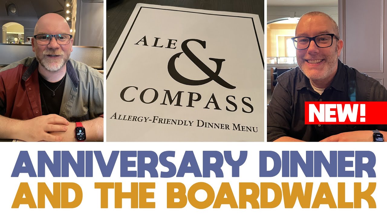 Anniversary Dinner at Ale & Compass || First Time Walking Around Disney's Boardwalk Anniversary Dinner at Ale & Compass || First Time Walking Around Disney's Boardwalk