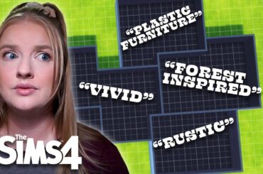 I let a random generator decide EVERY room in my Sims build... | Sims 4 Build Challenge