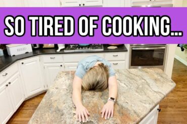 SUPER EASY DINNER RECIPES for when you're TIRED OF COOKING // CROCKPOT, SUMMER, FAMILY MEALS